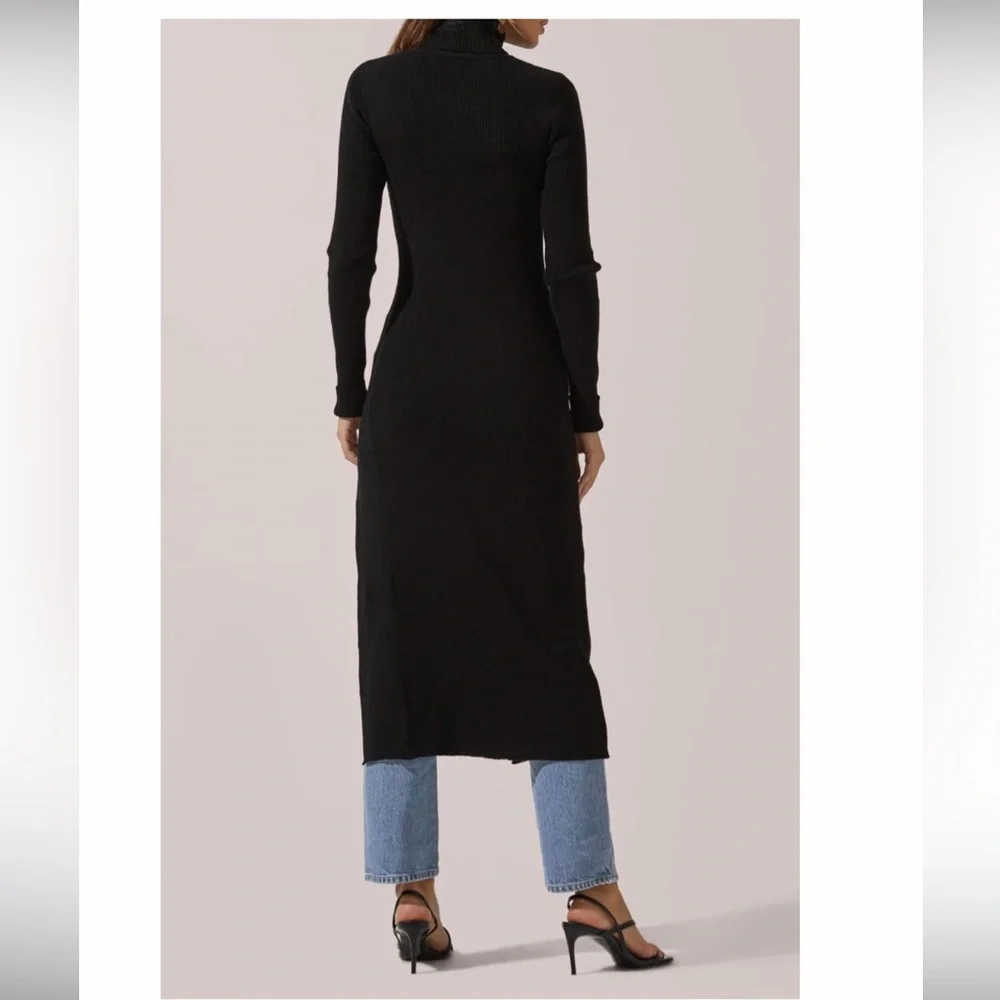 Astr the label women turtleneck long sweater - Picture 4 of 12